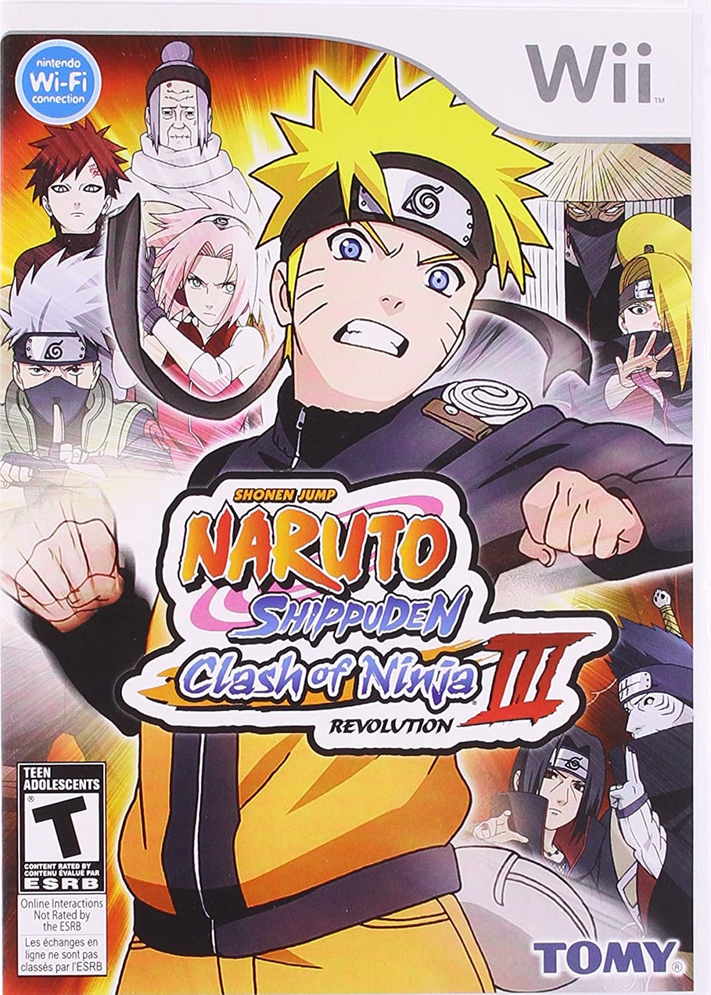 Naruto Shippuden: Clash Of Ninja Revolution 3 Wii (Pre-Owned )