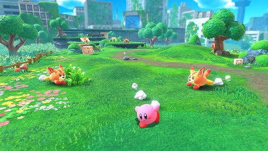 KIRBY AND THE FORGOTTEN LAND