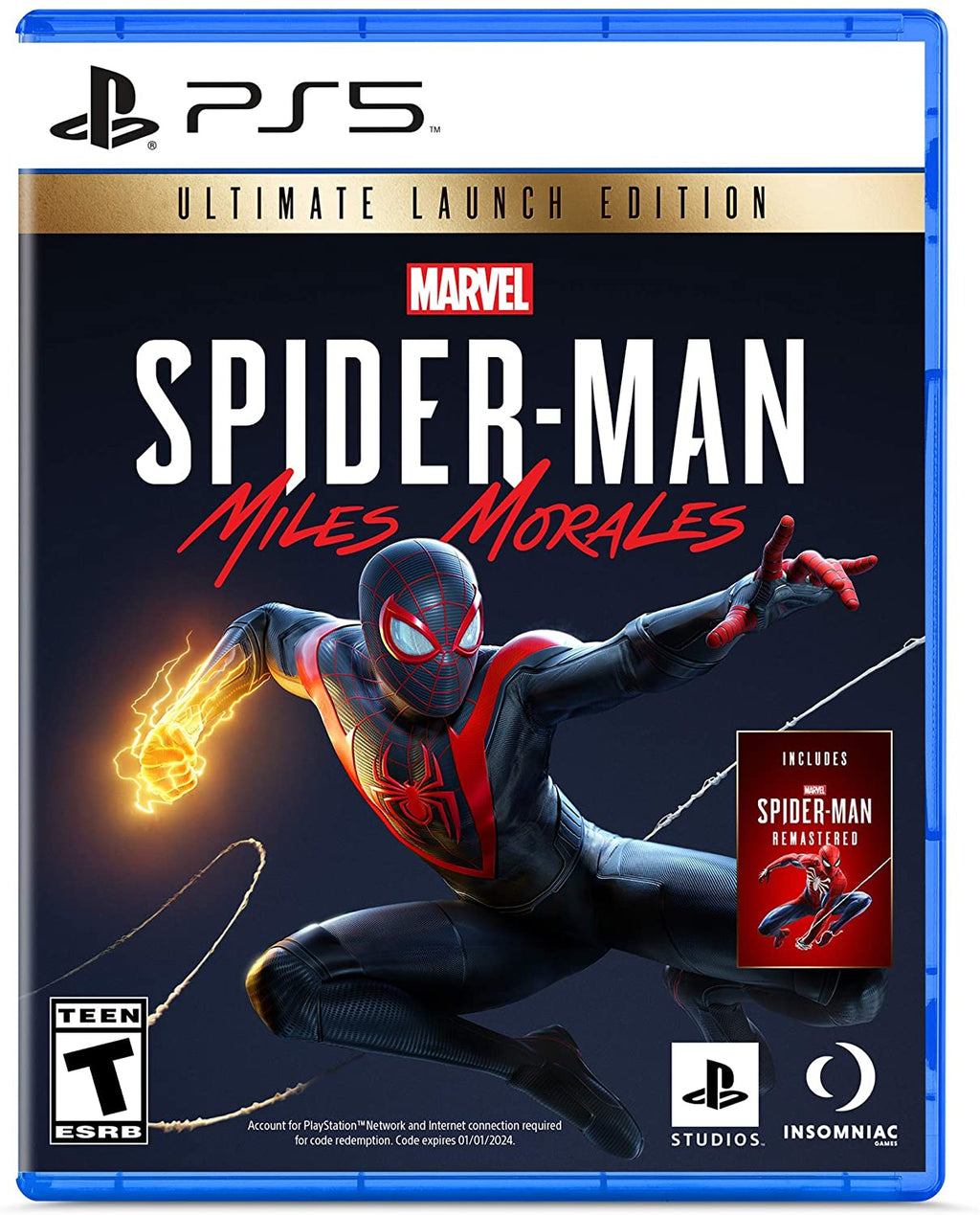 MARVELS SPIDERMAN MILES MORALES ULTIMATE LAUNCH ED