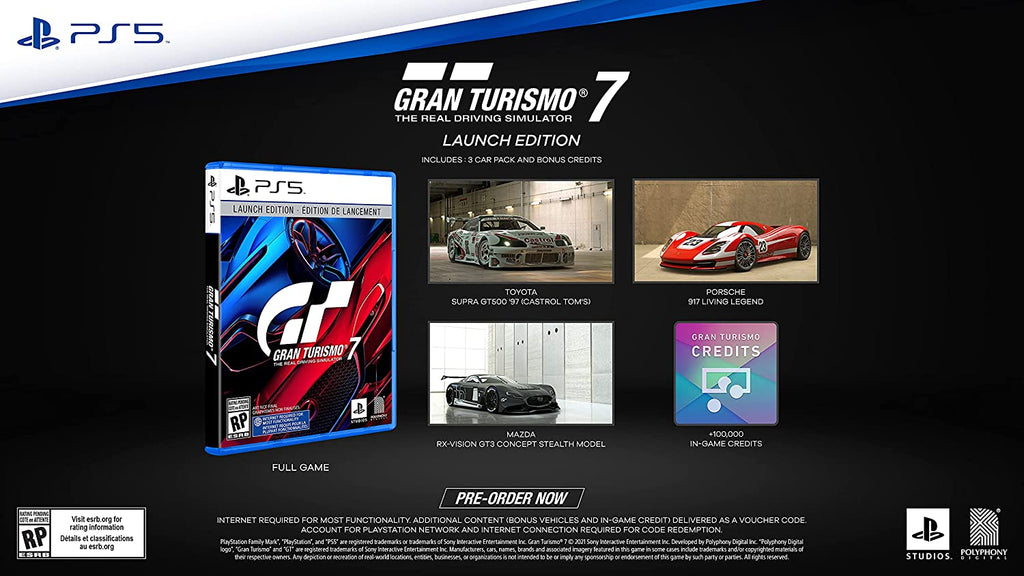 GRAN TURISMO 7  LAUNCH EDITION