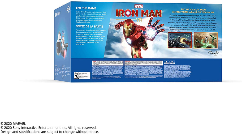 P4-Playstation VR Headset Bundles (W/ Iron Man)