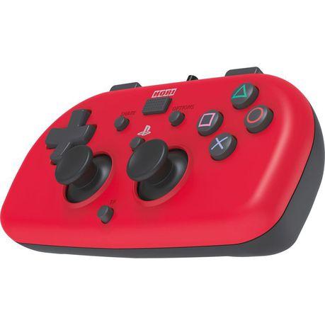 PS4 Wired Licensed Mini Game Pad (Red)