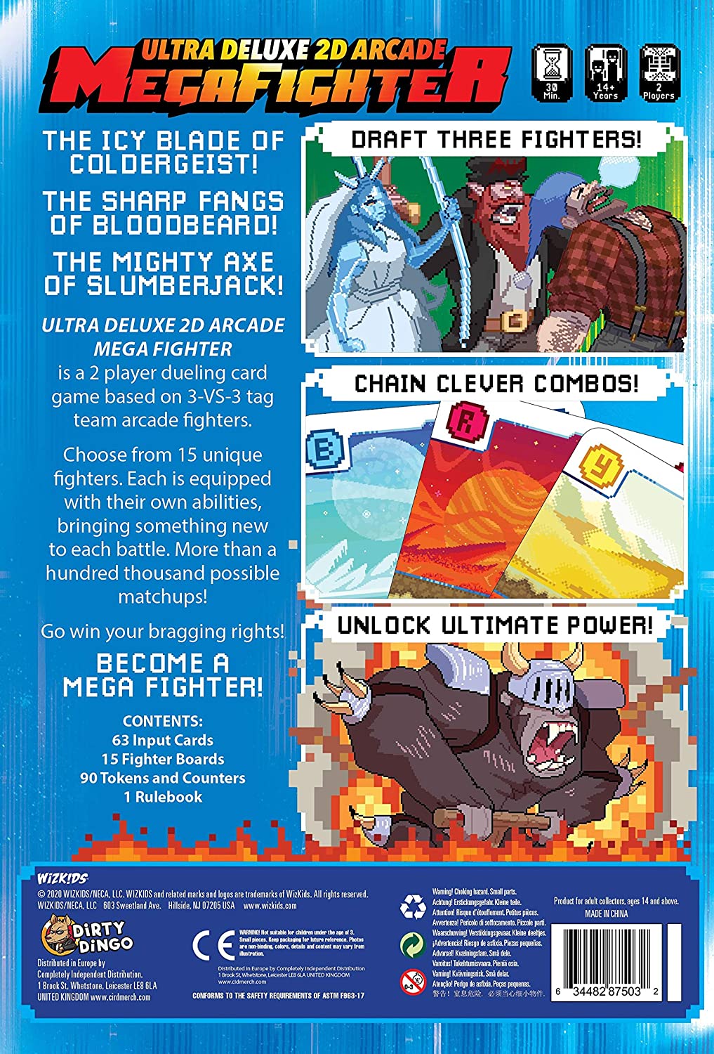Ultra Deluxe 2D Arcade Mega Fighter: The Card Game