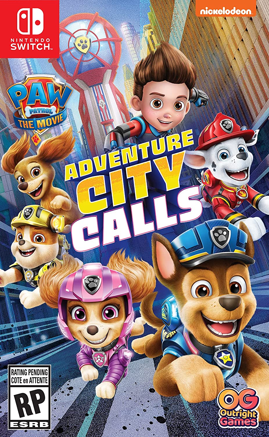 PAW PATROL THE MOVIE ADVENTURE CITY CALLS