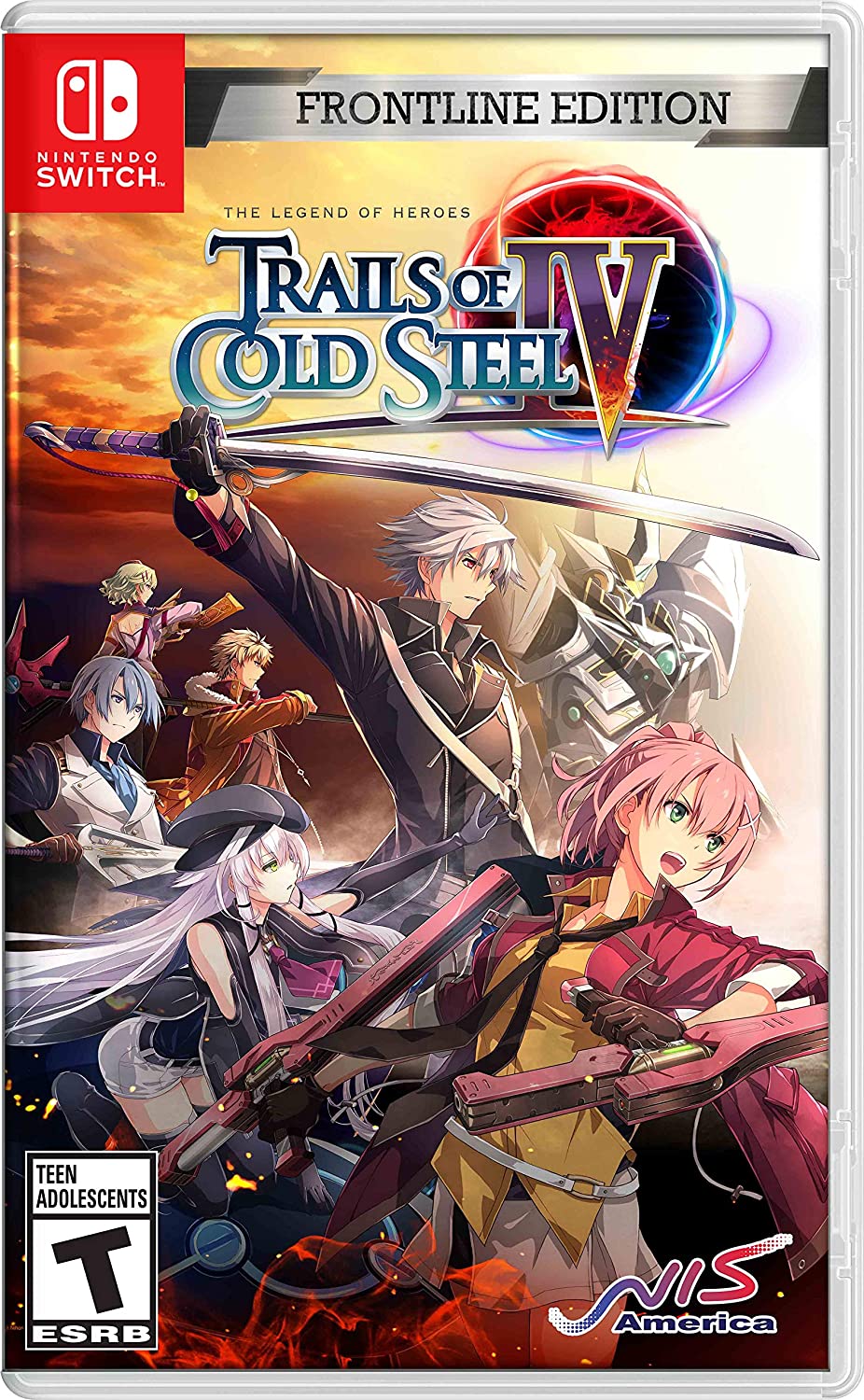 THE LEGEND OF HEROES TRAILS OF COLD STEEL 4 FRONTLINE ED