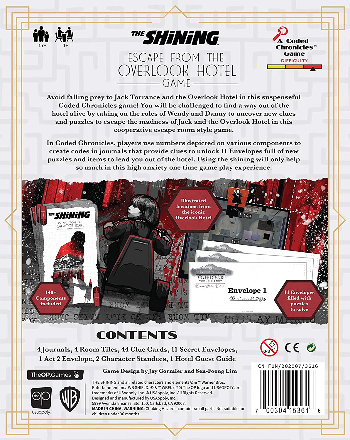 Shining, The - Escape From the Overlook Hotel Game