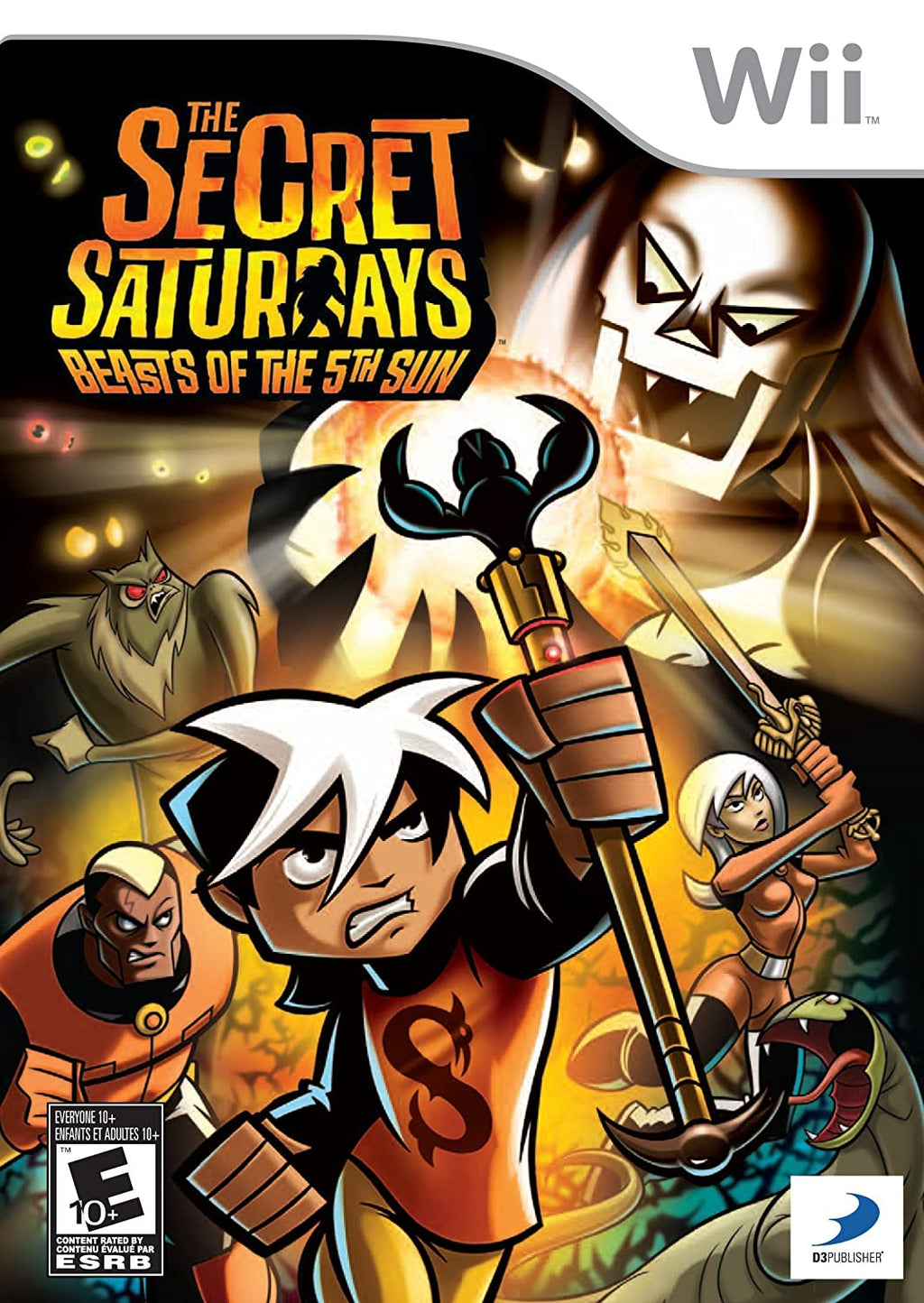 Secret Saturdays: Beast Of The 5th Sun (Pre-Owned )