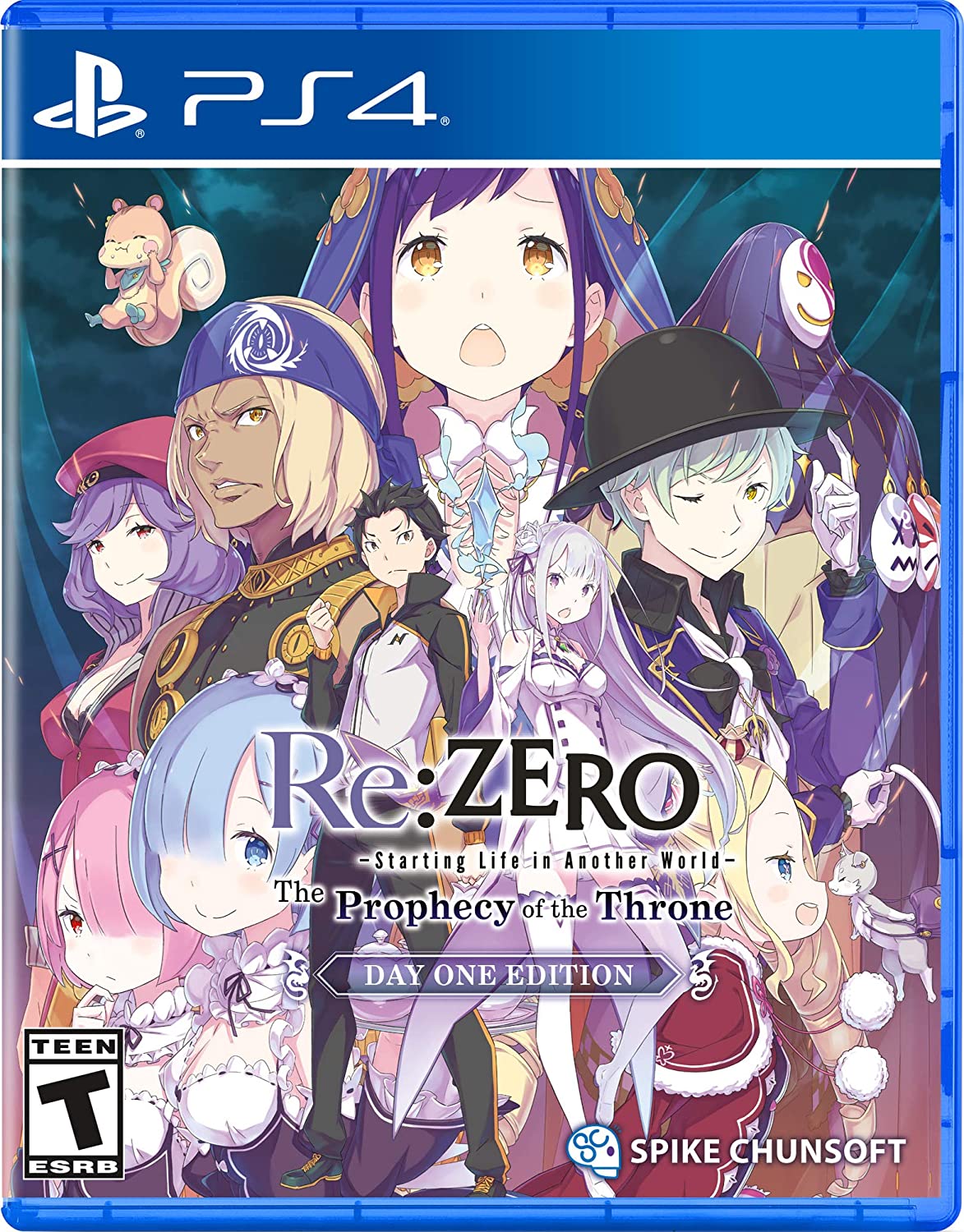 RE:ZERO THE PROPHECY OF THE THRONE DAY 1 ED ( Pre-Owned )