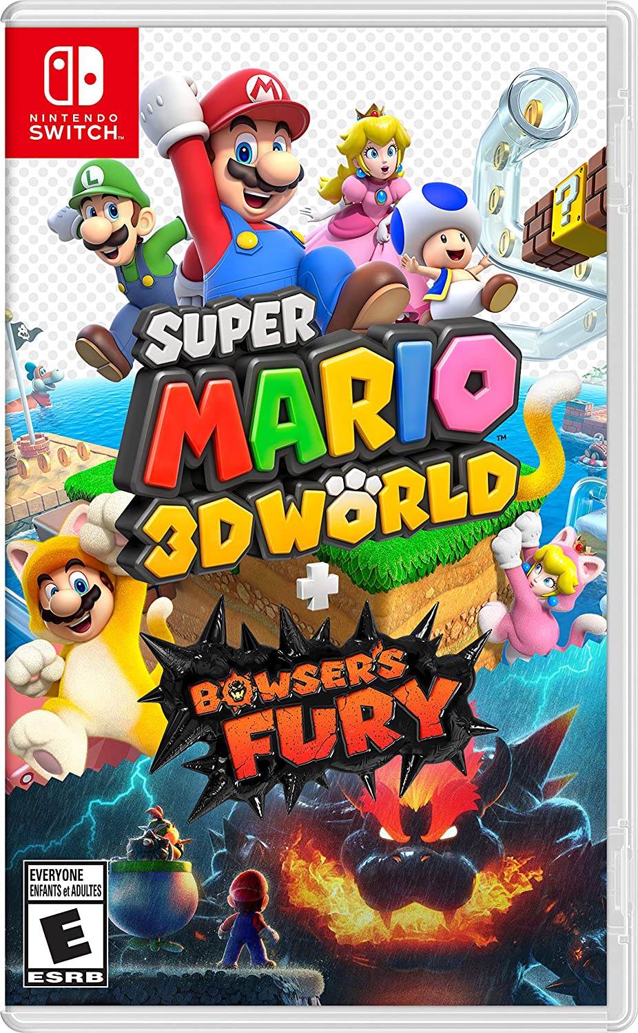 SUPER MARIO 3D WORLD + BOWSERS FURY (Pre-Owned)