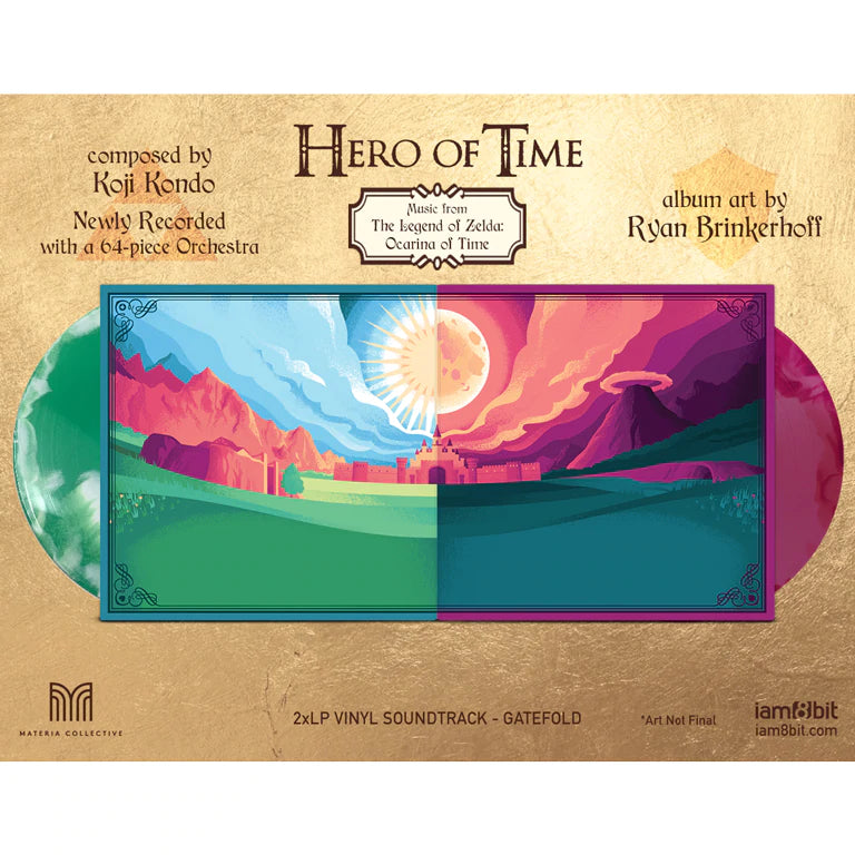 Vinyl - Hero of Time LOZ Ocarina of Time 2xLP (2nd Pressing)