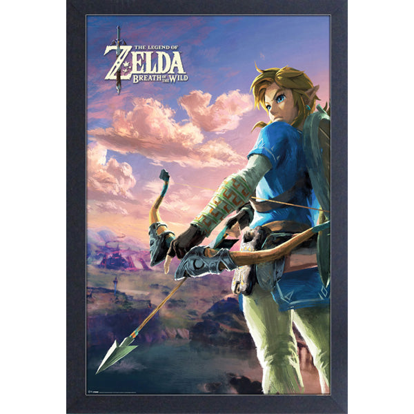 LOZ Breath of the Wild Archer Link Framed