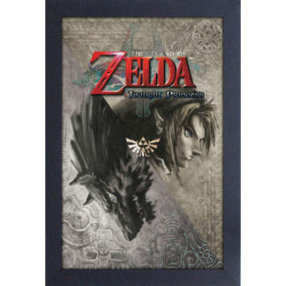 LOZ Twilight Princess Game Cover Framed