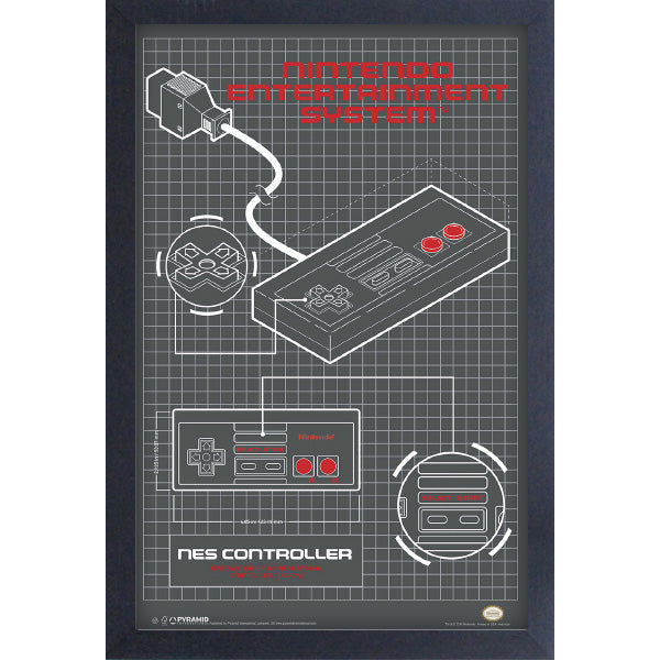 NES Controller Diagram