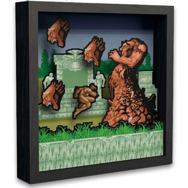 Altered Beast Boss 9 Pixel Frame 3D"