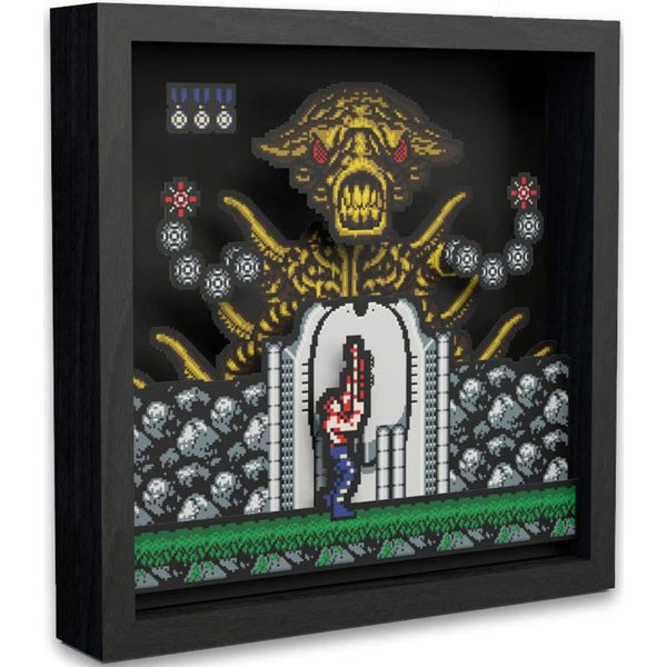 Contra NES 9 Pixel Frame 3D