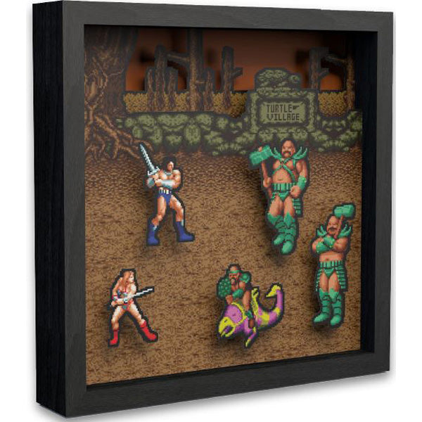 Golden Axe 9 Pixel Frame 3D"