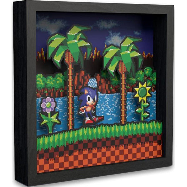 Sonic Idle Pose 9 Pixel Frame 3D"