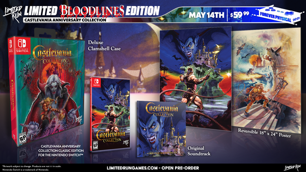 Castlevania Anniversary Collection Bloodlines Edition (LRG #106)