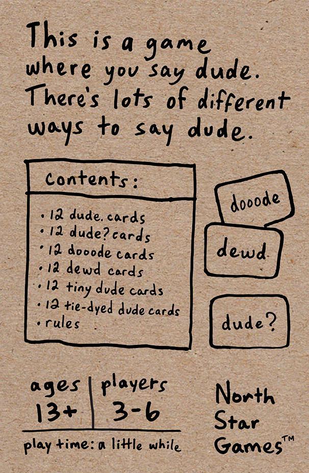 Dude - Card Game