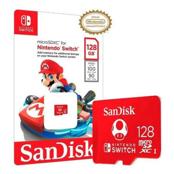 Micro SD XC 128GB (Nintendo License)