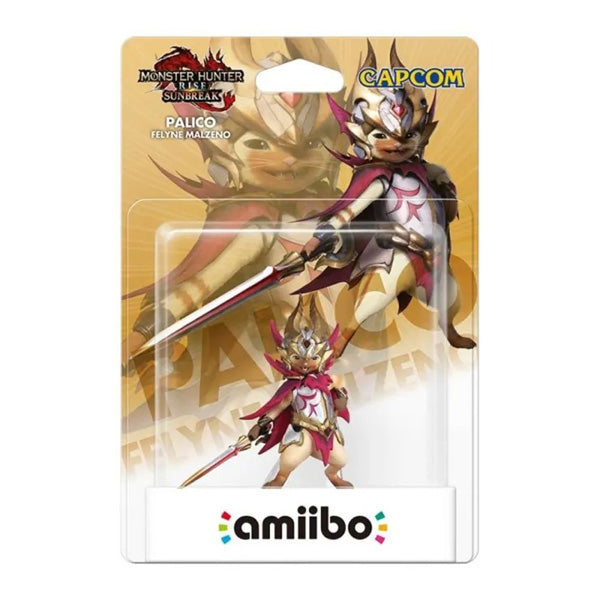 Amiibo - MONSTER HUNTER RISE SUNBREAK FELYNE MALZENO PALICO