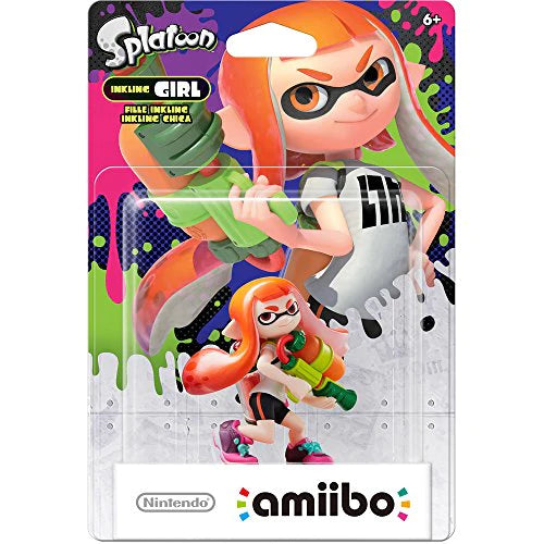 Amiibo - Inkling Girl Splatoon (Japanese) ORANGE