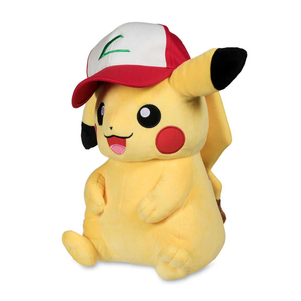 Plush - Pokemon Pikachu w. Ash Hat 11 (Misc)