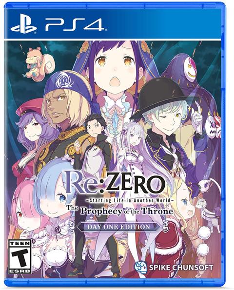 RE:ZERO THE PROPHECY OF THE THRONE DAY 1 ED