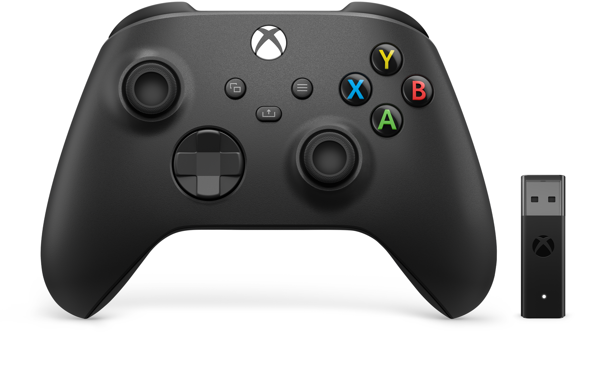 XBOX CONTROLLER W/ WIRELESS ADAPTER FOR WIN10 PC