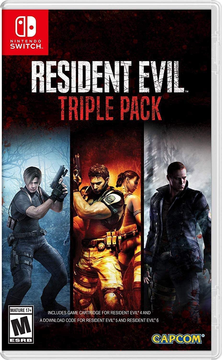 Resident Evil Triple Pack (5&6 ARE CODES)