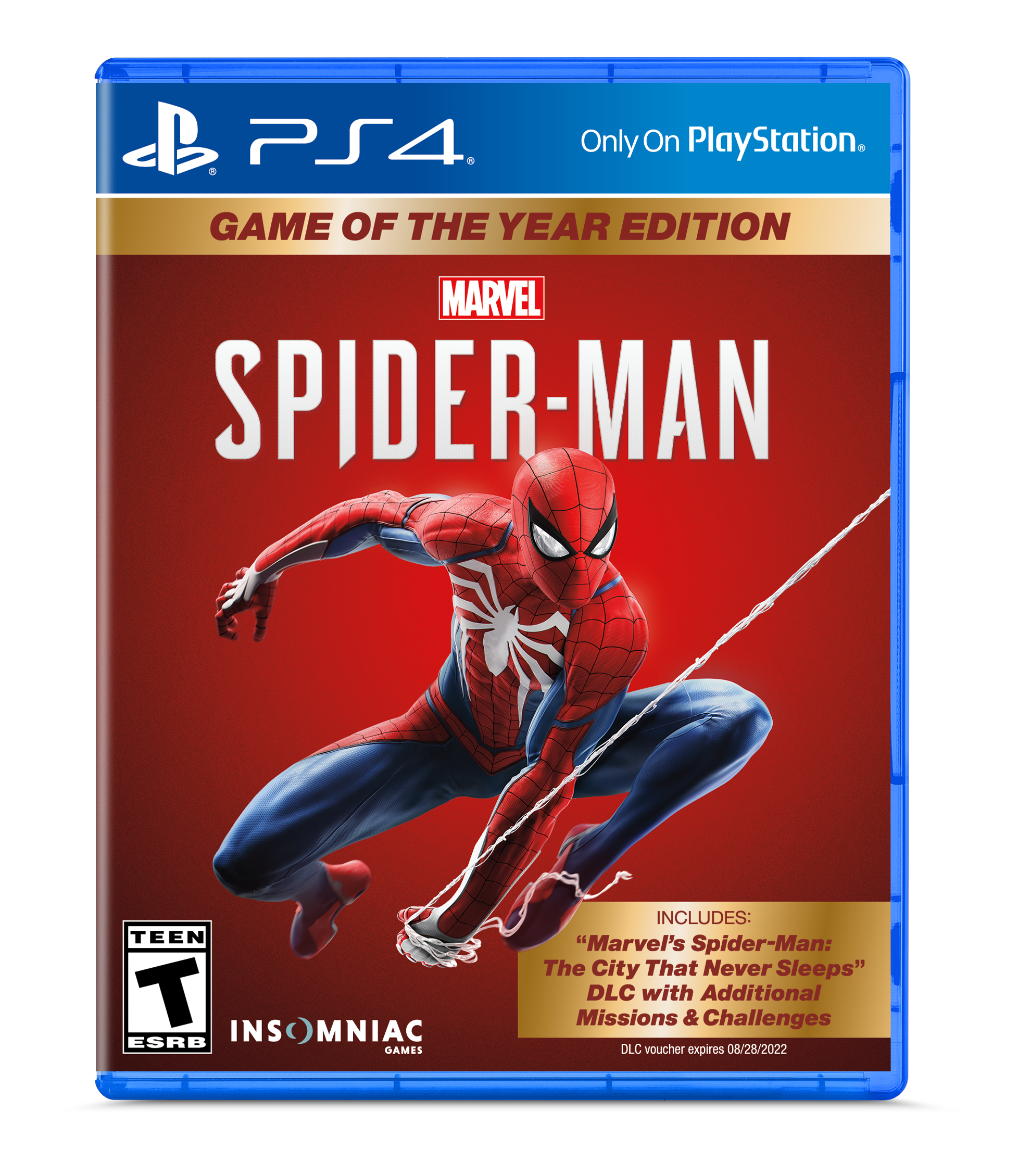 Spiderman (GOTY edition) (DLC codes)