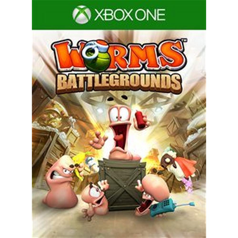 WORMS BATTLEGROUND-+ ( Pre-Owned )