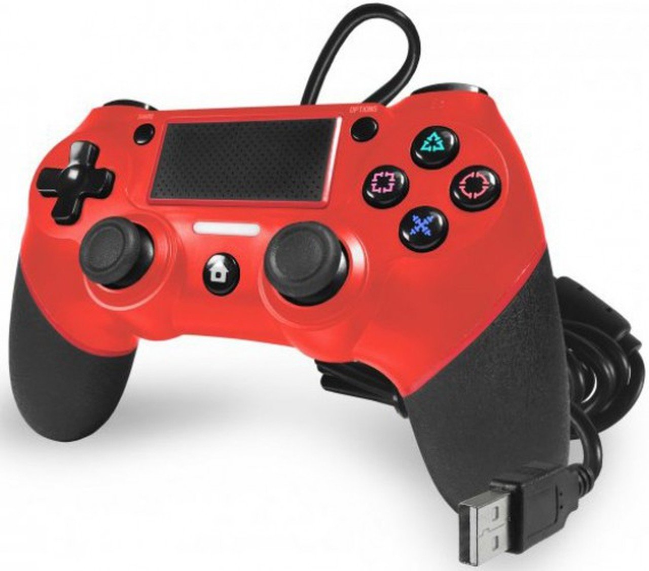 PS4 Champion Wired  Controller Red TTX