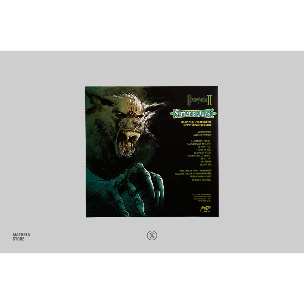Vinyl - Castlevania II Simons Quest
