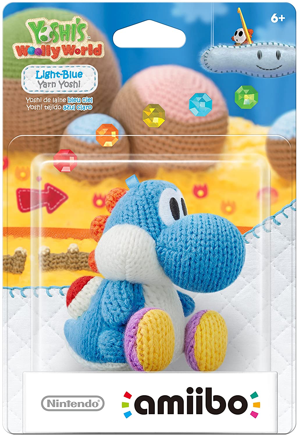 Amiibo - Yarn Yoshi (Blue)