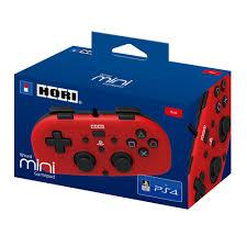 PS4 Wired Licensed Mini Game Pad (Red)