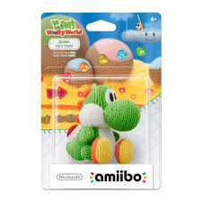 Amiibo - Woolly World (Green Yarn Yoshi)