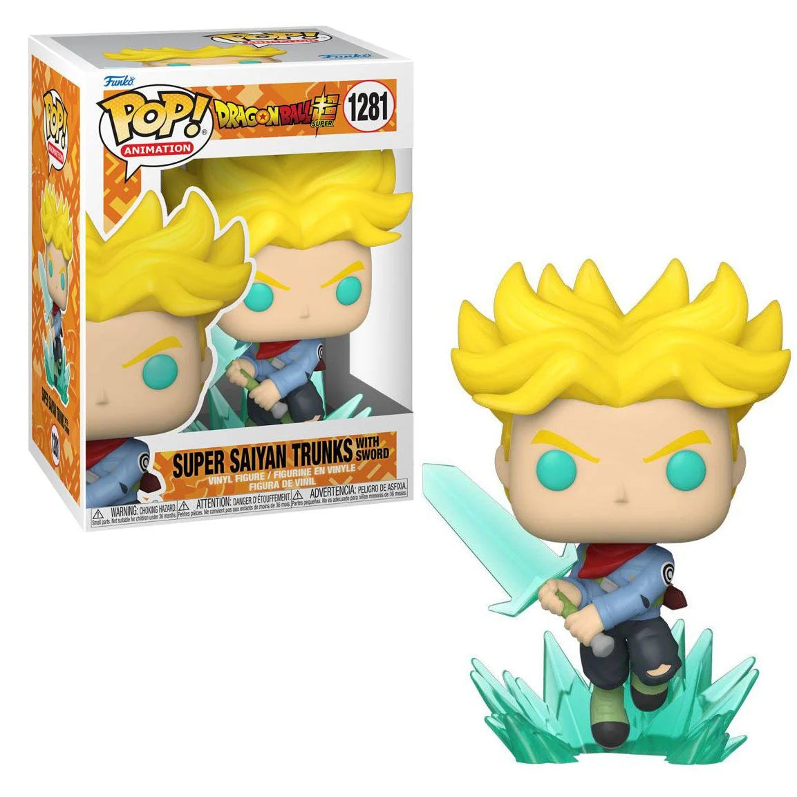 POP! DBZ Super - Super Saiyan Trunks With Sword