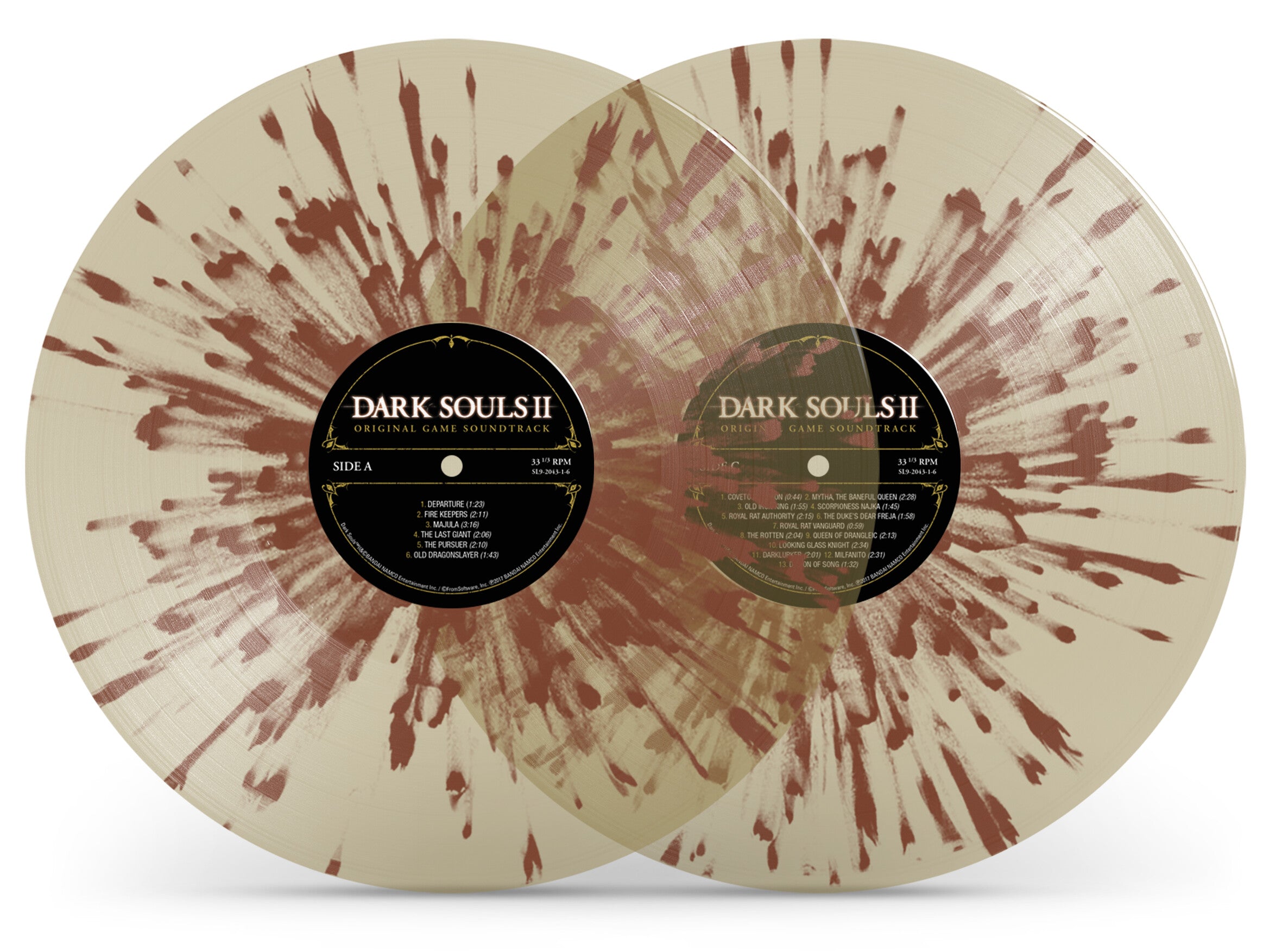 Vinyl - Dark Souls II 2xLP [Burgundy Splatter]