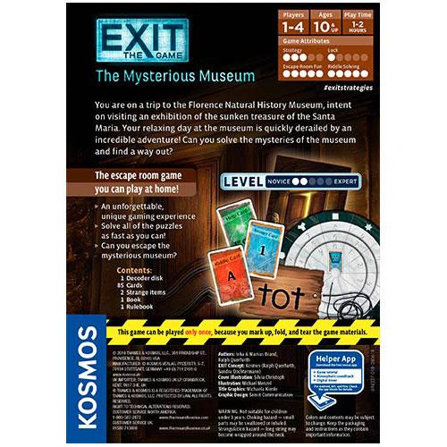 EXIT THE GAME: The Mysterious Museum