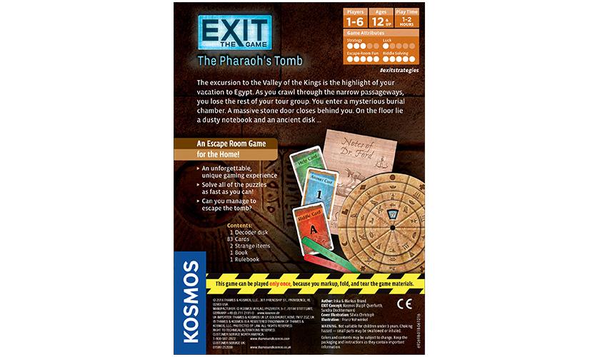 EXIT THE GAME: The Pharoah's