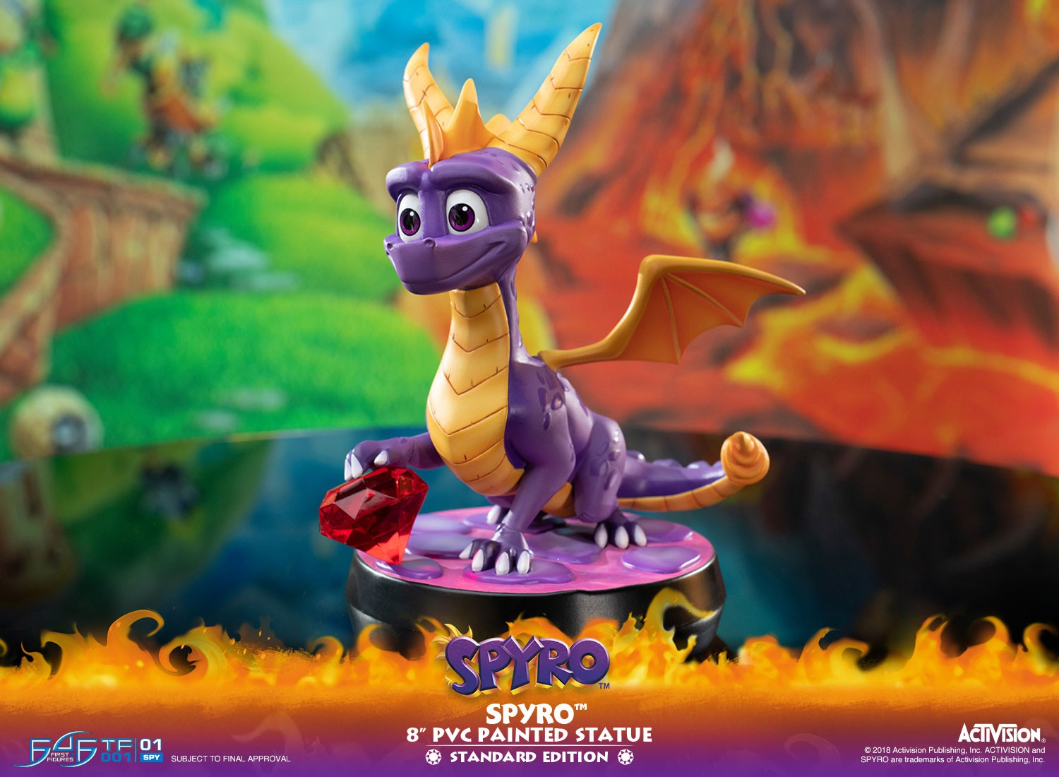 Spyro - 8" PVC Figure