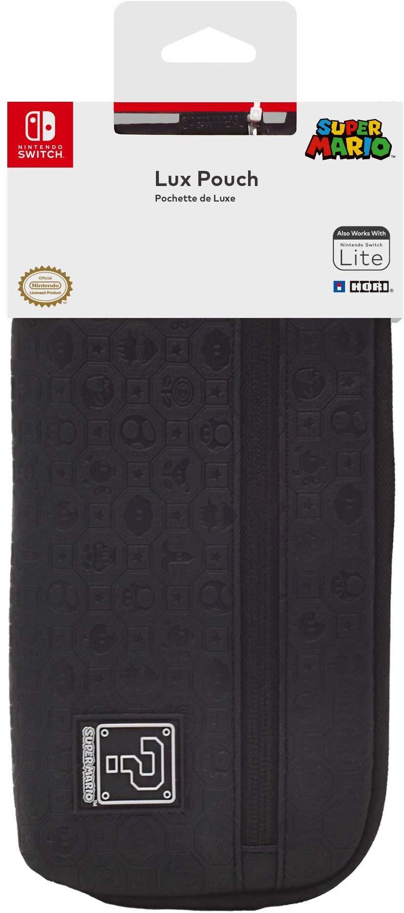 Lux Pouch (Hori) (Mario Black)