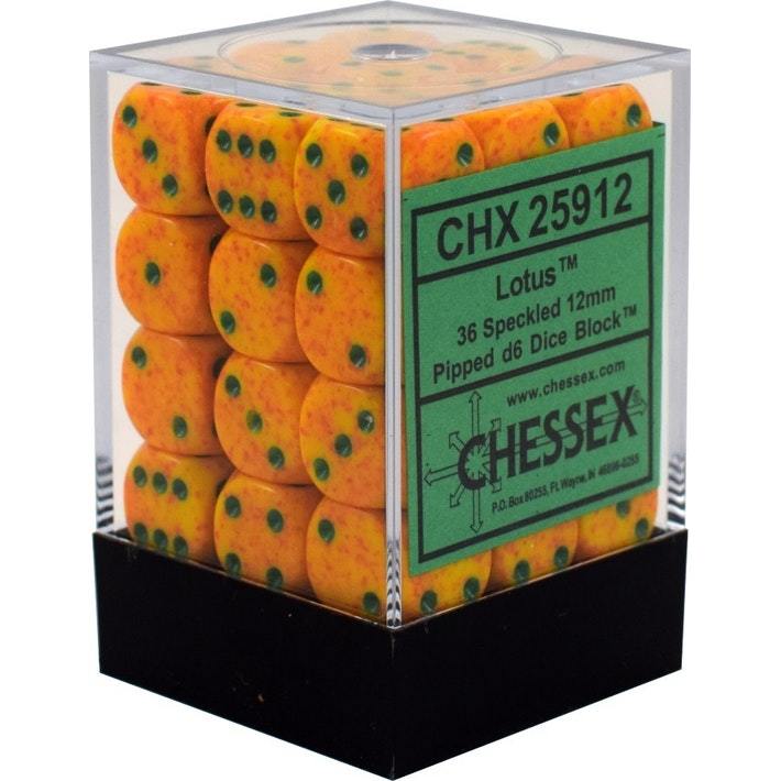 Dice - Speckled: 36D6 Lotus