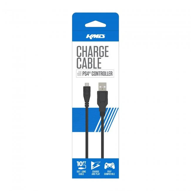 Ps4 - Charge Cable 10Ft (KMD)