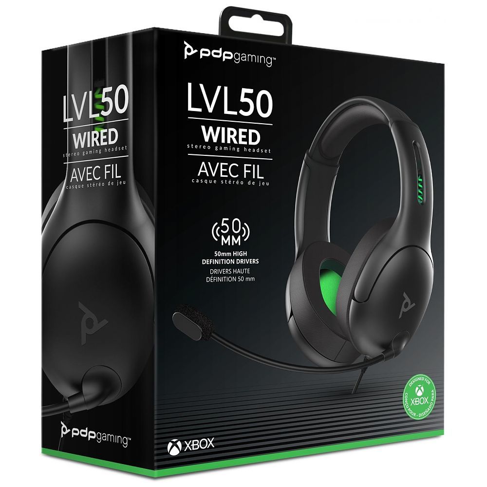 Wired Stereo Headset PDP LVL 50