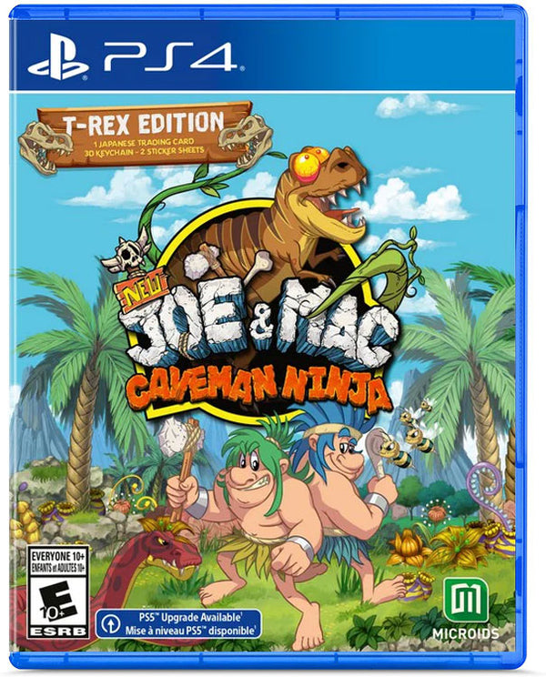 NEW JOE & MAC CAVEMAN NINJA (T-REX EDITION)