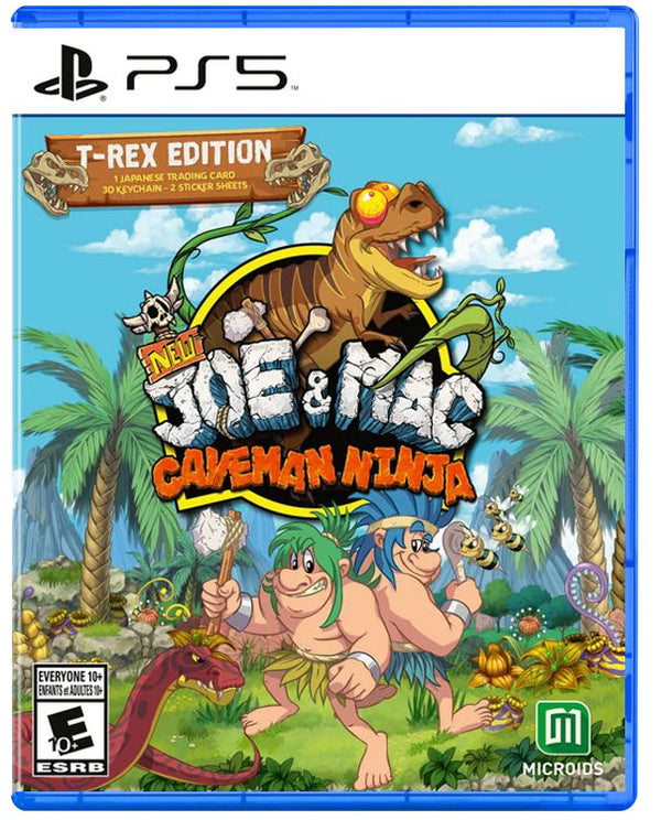 NEW JOE & MAC CAVEMAN NINJA (T-REX EDITION)