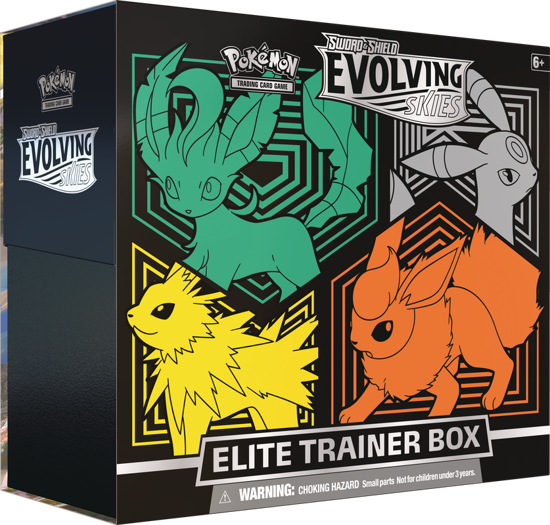 Pokemon TCG - Evolving Skies Elite Trainer Box