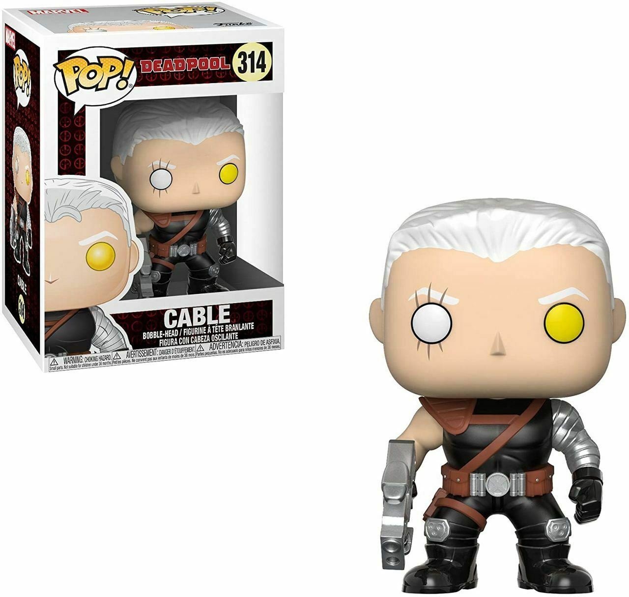 POP! Marvel - Cable (Black Suit)